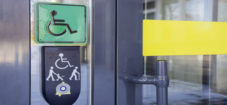 automatic handicap door opener in Visalia