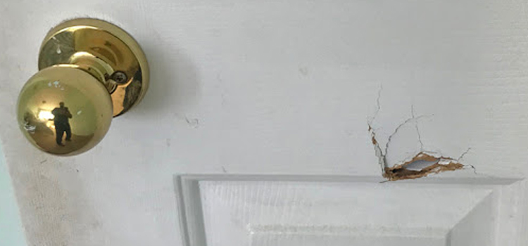interior door hole repair Visalia